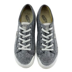 KEEN Luft Cell Felt Lace Up Sneakers • Women's 10.5 • gray